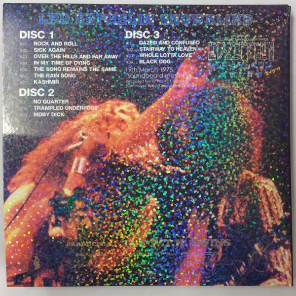 Photo5: LED ZEPPELIN - SNOWBLIND 6CD DELUXE BOX LIMITED 100 COPIES ONLY WITH CARD NUMBER [EMPRESS VALLEY] ★★★STOCK ITEM / OUT OF PRINT ★★★ (5)