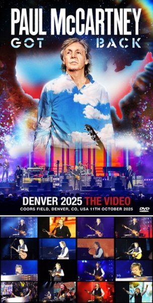 Photo1: PAUL McCARTNEY - DENVER 2025 THE VIDEO DVDR [Uxbridge 2645] (1)