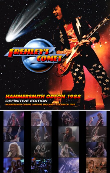 Photo1: FREHLEY'S COMET - HAMMERSMITH ODEON 1988 DEFINITIVE EDITION CDR+DVDR [Shades 2476] (1)