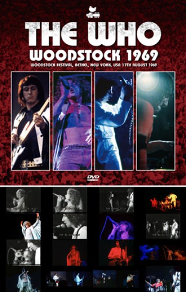 Photo2: THE WHO - DEFINITIVE WOODSTOCK FESTIVAL 1969 CD plus Bonus DVDR "WOODSTOCK 1969" (2)