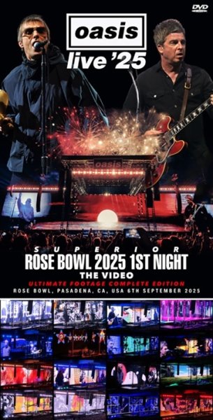 Photo1: OASIS - SUPERIOR ROSE BOWL 2025 1ST NIGHT THE VIDEO: ULTIMATE FOOTAGE COMPLETE EDITION DVD [Uxbridge 2644] (1)