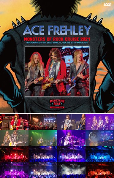 Photo1: ACE FREHLEY - MONSTERS OF ROCK CRUISE 2024 DVDR [Shades 2480] (1)
