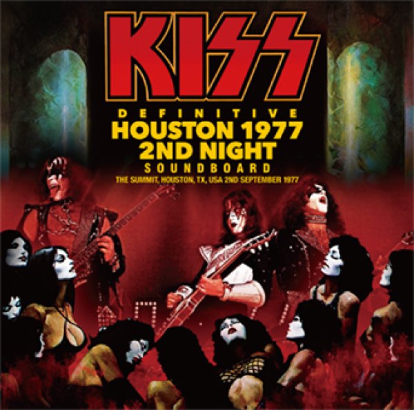 Photo1: KISS - DEFINITIVE HOUSTON 1977 2ND NIGHT SOUNDBOARD CD [ZODIAC 768] (1)