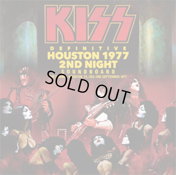 Photo1: KISS - DEFINITIVE HOUSTON 1977 2ND NIGHT SOUNDBOARD CD [ZODIAC 768] ★★★STOCK ITEM / HOT WINTER SALE★★★ (1)