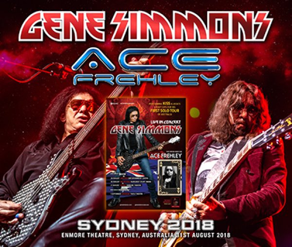 Photo1: GENE SIMMONS / ACE FREHLEY - SYDNEY 2018 3CDR [Shades 974]  (1)