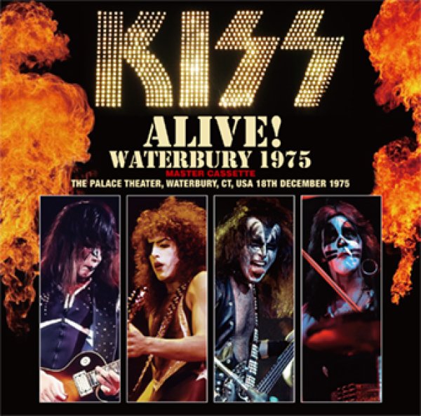 Photo1: KISS - WATERBURY 1975 MASTER CASSETTE CD [ZODIAC 696] (1)