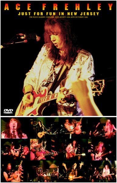 Photo1: ACE FREHLEY - JUST FOR FUN IN NEW JERSEY DVDR [Shades 2477] (1)