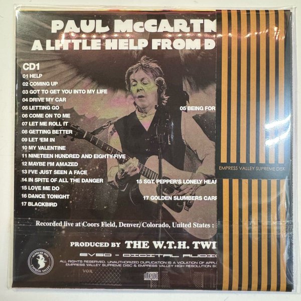 Photo2: PAUL McCARTNEY - A LITTLE HELP FROM DENVER 2CD [EMPRESS VALLEY] (2)