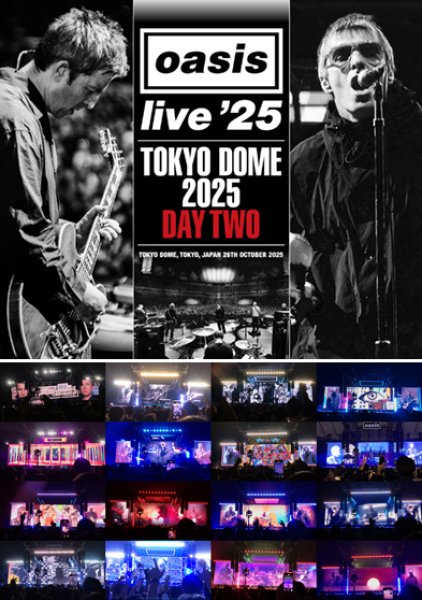 Photo1: OASIS - TOKYO DOME 2025 DAY TWO 2CDR + DVDR [Uxbridge 2655] (1)