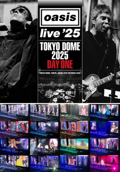 Photo1: OASIS - TOKYO DOME 2025 DAY ONE 2CDR + DVDR [Uxbridge 2654] (1)
