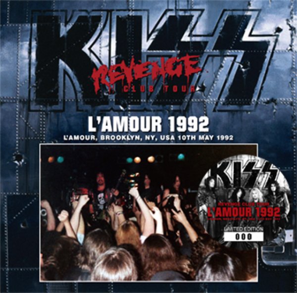 Photo1: KISS - L'AMOUR 1992 2CD plus Bonus DVDR "L'AMOUR 1992 THE VIDEO [ZODIAC 812] (1)