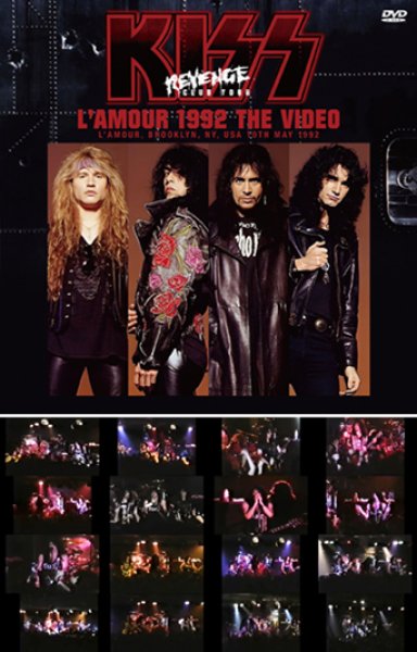 Photo2: KISS - L'AMOUR 1992 2CD plus Bonus DVDR "L'AMOUR 1992 THE VIDEO [ZODIAC 812] (2)