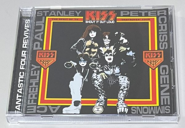 Photo1: KISS - SHOUT IT OUT LOUD CD [ACE HIGH] ★★★STOCK ITEM / OUT OF PRINT★★★ (1)