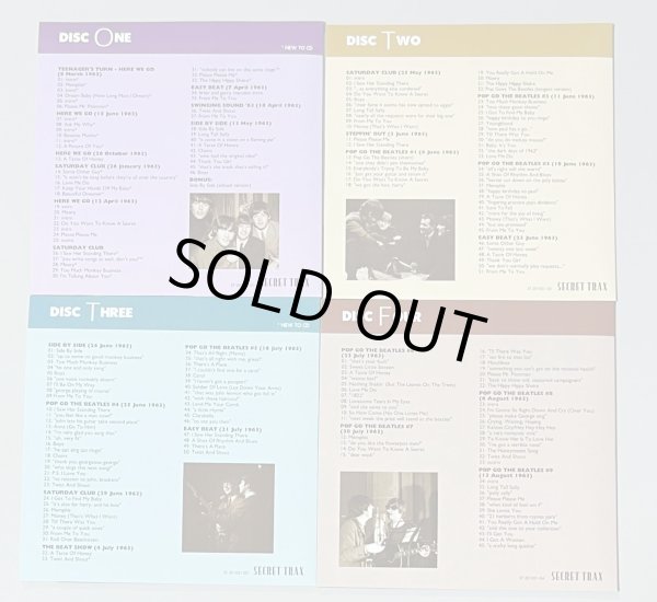 Photo5: THE BEATLES - THE ULTIMATE BBC SESSIONS 1962-1966 10CD BOX SET [SECRET TRAX] ★★★STOCK ITEM / OUT OF PRINT★★★  (5)