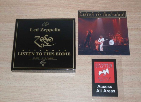 Photo8: LED ZEPPELIN -  LISTEN TO THIS EDDIE 4DVD AUDIO HI RES STEREO & 5.1 JIMMY PAGE TAPE  [EMPRESS VALLEY] ★★★STOCK ITEM / OUT OF PRINT★★★ (8)