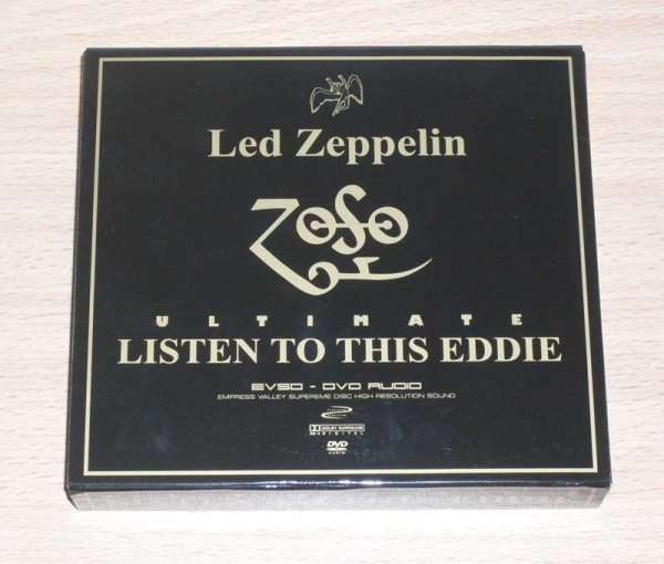 Photo1: LED ZEPPELIN -  LISTEN TO THIS EDDIE 4DVD AUDIO HI RES STEREO & 5.1 JIMMY PAGE TAPE  [EMPRESS VALLEY] ★★★STOCK ITEM / OUT OF PRINT★★★ (1)