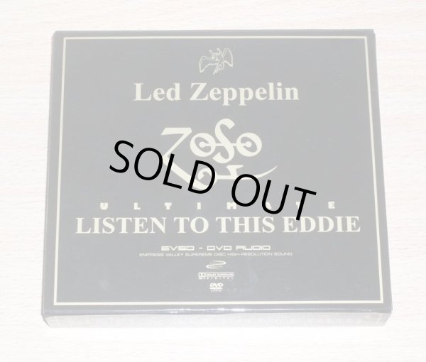 Photo1: LED ZEPPELIN -  LISTEN TO THIS EDDIE 4DVD AUDIO HI RES STEREO & 5.1 JIMMY PAGE TAPE  [EMPRESS VALLEY] ★★★STOCK ITEM / OUT OF PRINT★★★ (1)