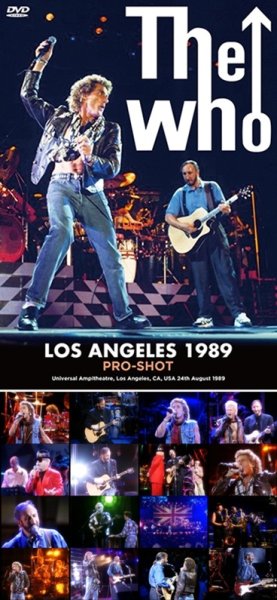 Photo1: THE WHO - LOS ANGELES 1989 PRO-SHOT 2DVDR (1)