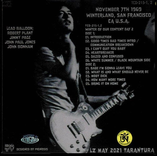 Photo9: LED ZEPPELIN - STAND UP, SIT DOWN UP THERE SETTLE DOWN 4CD Valkyrie BOX LIMITED 69 COPIES ONLY [TARANTURA] ★★★STOCK ITEM / OUT OF PRINT / VERY RARE★★★ (9)
