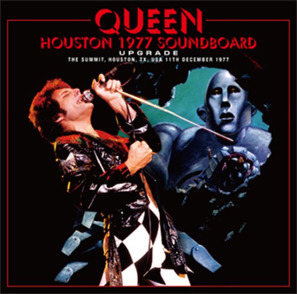 Photo1: QUEEN - HOUSTON 1977 SOUNDBOARD: UPGRADE 2CD [Wardour-604] (1)