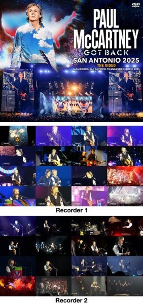 Photo1: PAUL McCARTNEY - SAN ANTONIO 2025: THE VIDEO 4DVDR [ Uxbridge 2664] (1)