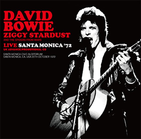 Photo1: DAVID BOWIE - LIVE SANTA MONICA '72 : UK ADVANCE/PROMOTIONAL CD  *2nd Press  (1)