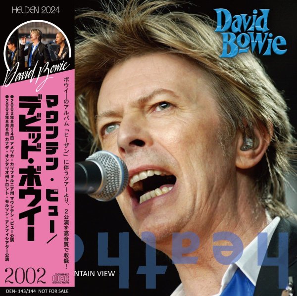 Photo1: DAVID BOWIE - 2002 MOUNTAIN VIEW 2CD [HELDEN] (1)