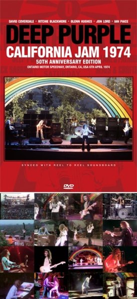 Photo1: DEEP PURPLE - CALIFORNIA JAM 1974: 50TH ANNIVERSARY EDITION DVD [Darker Than Blue 327] (1)