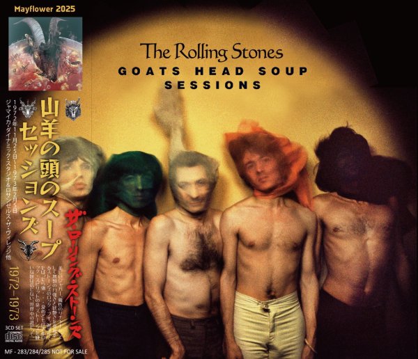 Photo1: THE ROLLING STONES - GOATS HEAD SOUP SESSIONS 3CD [MAYFLOWER] (1)