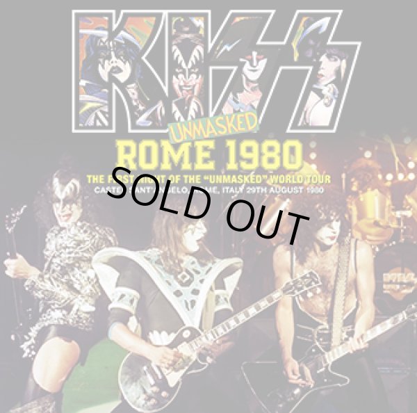 Photo1: KISS - ROME 1980 2CDR [Shades 2500] ★★★STOCK ITEM / HOT SUMMER SALE★★★ (1)