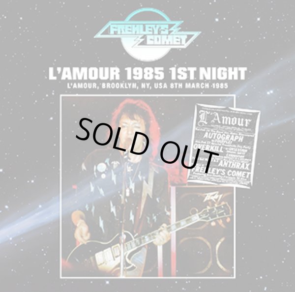 Photo1: FREHLEY'S COMET - L'AMOUR 1985 1ST NIGHT 2CDR [Shades 2489] ★★★STOCK ITEM / HOT WINTER SALE★★★ (1)