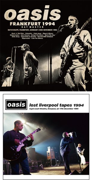 Photo1: OASIS - FRANKFURT 1994: DAT MASTER CD plus Bonus CDR "LOST LIVERPOOL TAPES 1994"[Wardour-469] (1)
