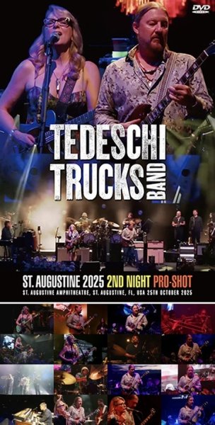 Photo1: TEDESCHI TRUCKS BAND - ST. AUGUSTINE 2025 2ND NIGHT: PRO-SHOT 2DVDR [Uxbridge 2667] (1)