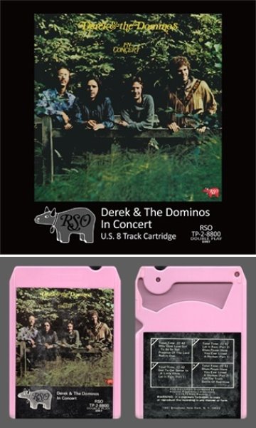 Photo1: DEREK AND THE DOMINOS - IN CONCERT : U.S. 8 TRACK CARTRIDGE 2CD (1)