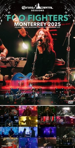 Photo1: FOO FIGHTERS - MONTERREY 2025 PRO-SHOT DVDR [Shades 2506] (1)