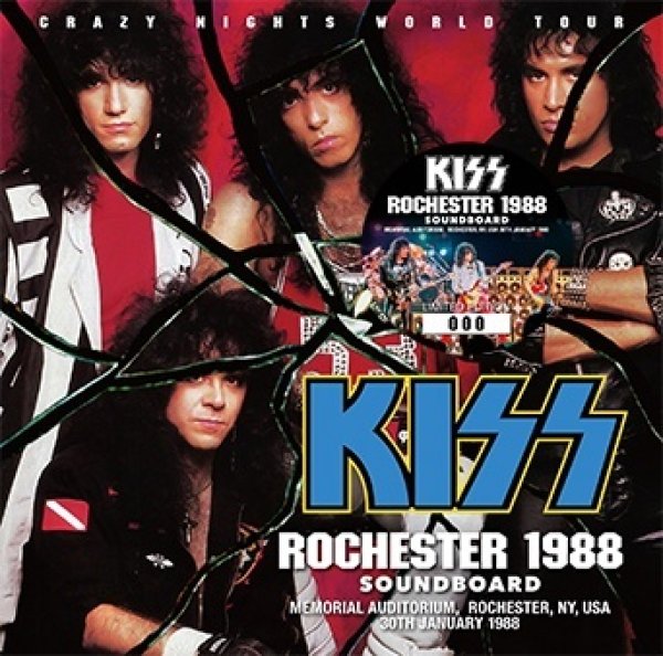 Photo1: KISS - ROCHESTER 1988 SOUNDBOARD CD [ZODIAC 815] (1)