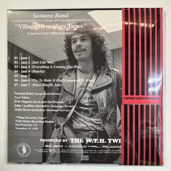 Photo2: ERIC CLAPTON / SANTANA - VILLAGE RECORDERS TAPES CAPTAINACIDREMASTER CD [MID VALLEY / EMPRESS VALLEY] (2)