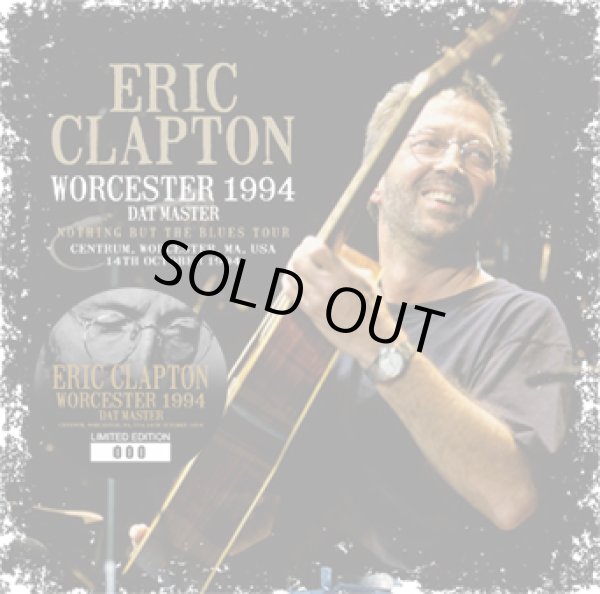 Photo1: ERIC CLAPTON - WORCESTER 1994 DAT MASTER 2CD [Beano-319]  ★★★STOCK ITEM / HOT WINTER SALE★★★ (1)