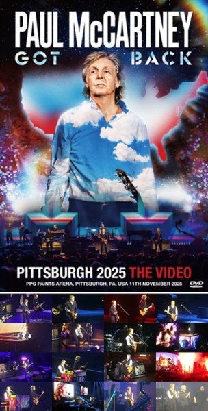 Photo1: PAUL McCARTNEY - PITTSBURGH 2025 THE VIDEO 2DVDR [Uxbridge 2672] (1)