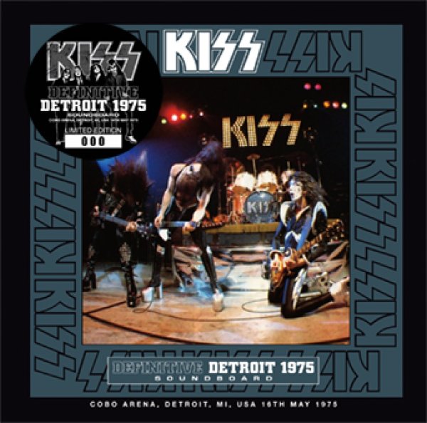 Photo1: KISS - DEFINITIVE DETROIT 1975 SOUNDBOARD 2CD (1)