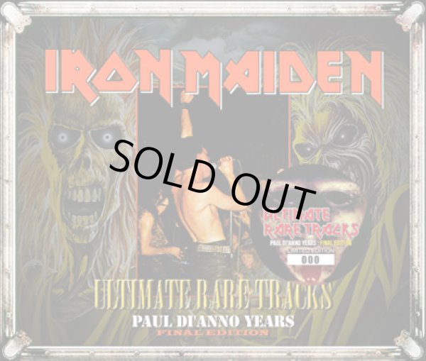 Photo1: IRON MAIDEN - ULTIMATE RARE TRACKS: PAUL DI'ANNO YEARS FINAL EDITION 3CD plus Bonus CDR "EXTRA RARE TRACKS: PAUL DI'ANNO YEARS FINAL EDITION" [ZODIAC 819] ★★★STOCK ITEM / HOT WINTER SALE★★★ (1)