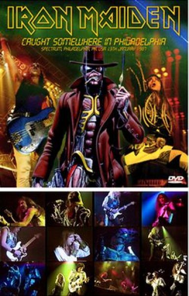 Photo2: IRON MAIDEN - PHILADELPHIA 1987: ORIGINAL MASTER 2CD plus Bonus DVDR "CAUGHT SOMEWHERE IN PHILADELPHIA"  [ZODIAC 392] (2)
