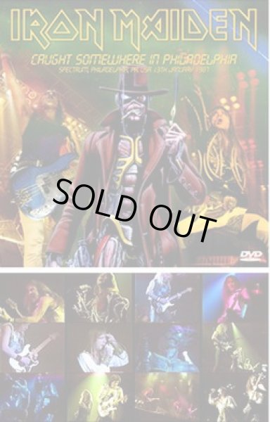 Photo2: IRON MAIDEN - PHILADELPHIA 1987: ORIGINAL MASTER 2CD plus Bonus DVDR "CAUGHT SOMEWHERE IN PHILADELPHIA"  [ZODIAC 392] (2)