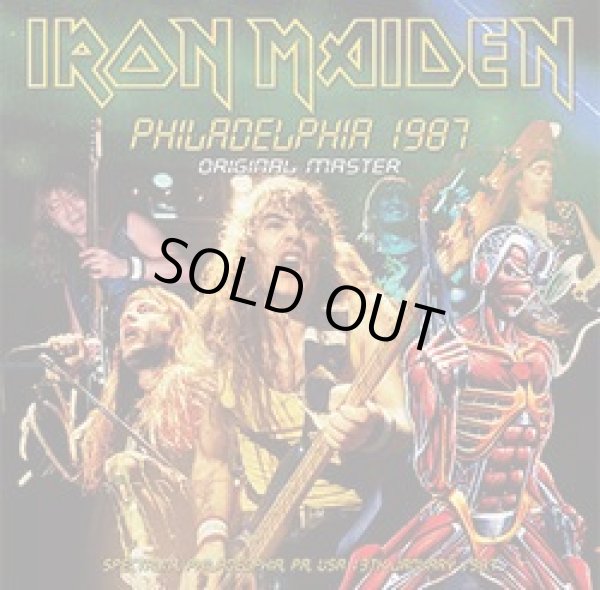 Photo1: IRON MAIDEN - PHILADELPHIA 1987: ORIGINAL MASTER 2CD plus Bonus DVDR "CAUGHT SOMEWHERE IN PHILADELPHIA"  [ZODIAC 392] (1)