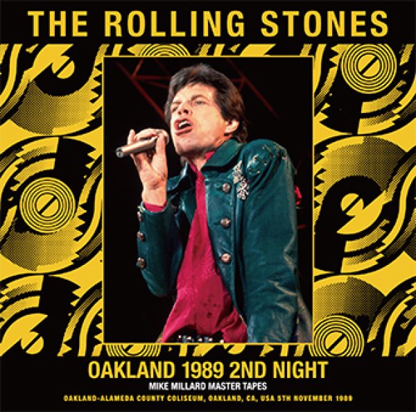 Photo1: THE ROLLING STONES - OAKLAND 1989 2ND NIGHT: MIKE MILLARD MASTER TAPES 2CD (1)