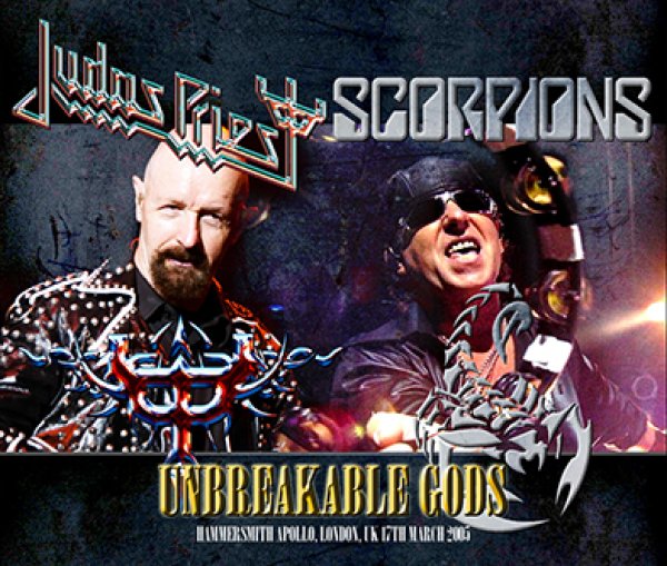 Photo1: JUDAS PRIEST / SCORPIONS - UNBREAKABLE GODS 3CDR [Shades 868] (1)