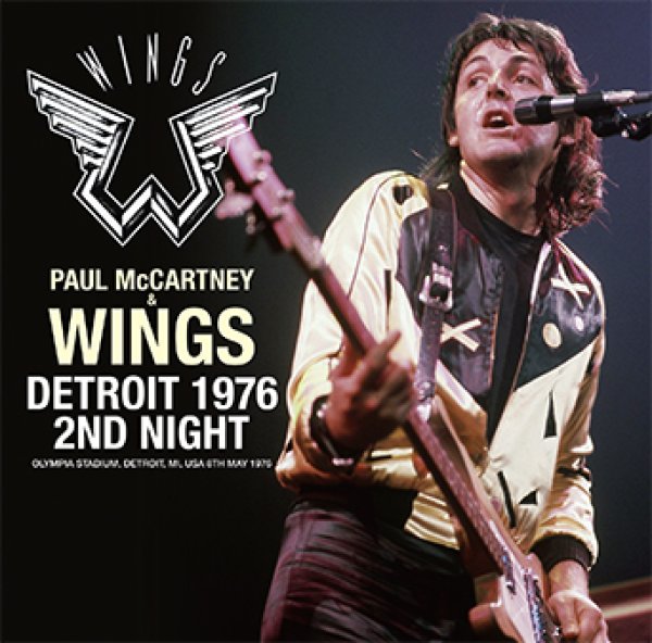 Photo1: PAUL McCARTNEY & WINGS - DETROIT 1976 2ND NIGHT 2CD (1)