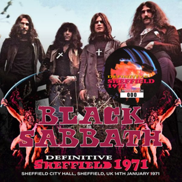 Photo1: BLACK SABBATH - DEFINITIVE SHEFFIELD 1971 CD [ZODIAC 818] (1)