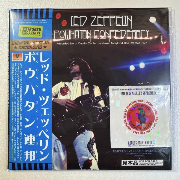 Photo1: LED ZEPPELIN - POWHATAN CONFEDERACY 3CD LIMITED 3O COPIES ONLY! [EMPRESS VALLEY] PRO USE ONLY (1)