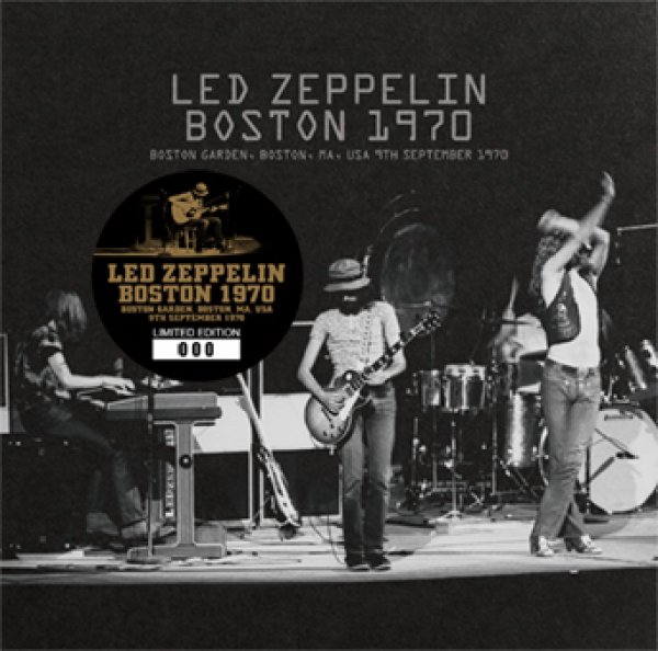 Photo1: LED ZEPPELIN - BOSTON 1970 2CD (1)